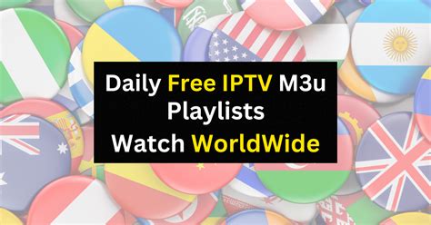 iptv m3u playlist|All Free IPTV M3U Playlist & Links (Daily Updated) .